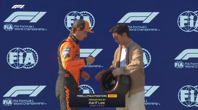 F1中国站皮亚斯特里夺杆位 刷新上赛道历史最快圈